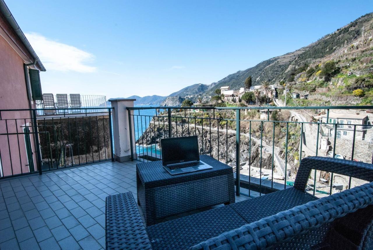 Luxury Seaview Apartments Manarola By Arbaspaa Exterior photo