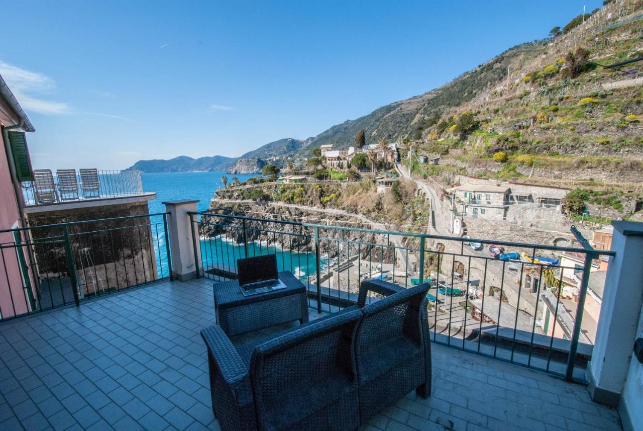 Luxury Seaview Apartments Manarola By Arbaspaa Exterior photo