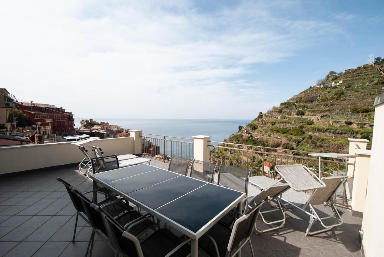 Luxury Seaview Apartments Manarola By Arbaspaa Exterior photo