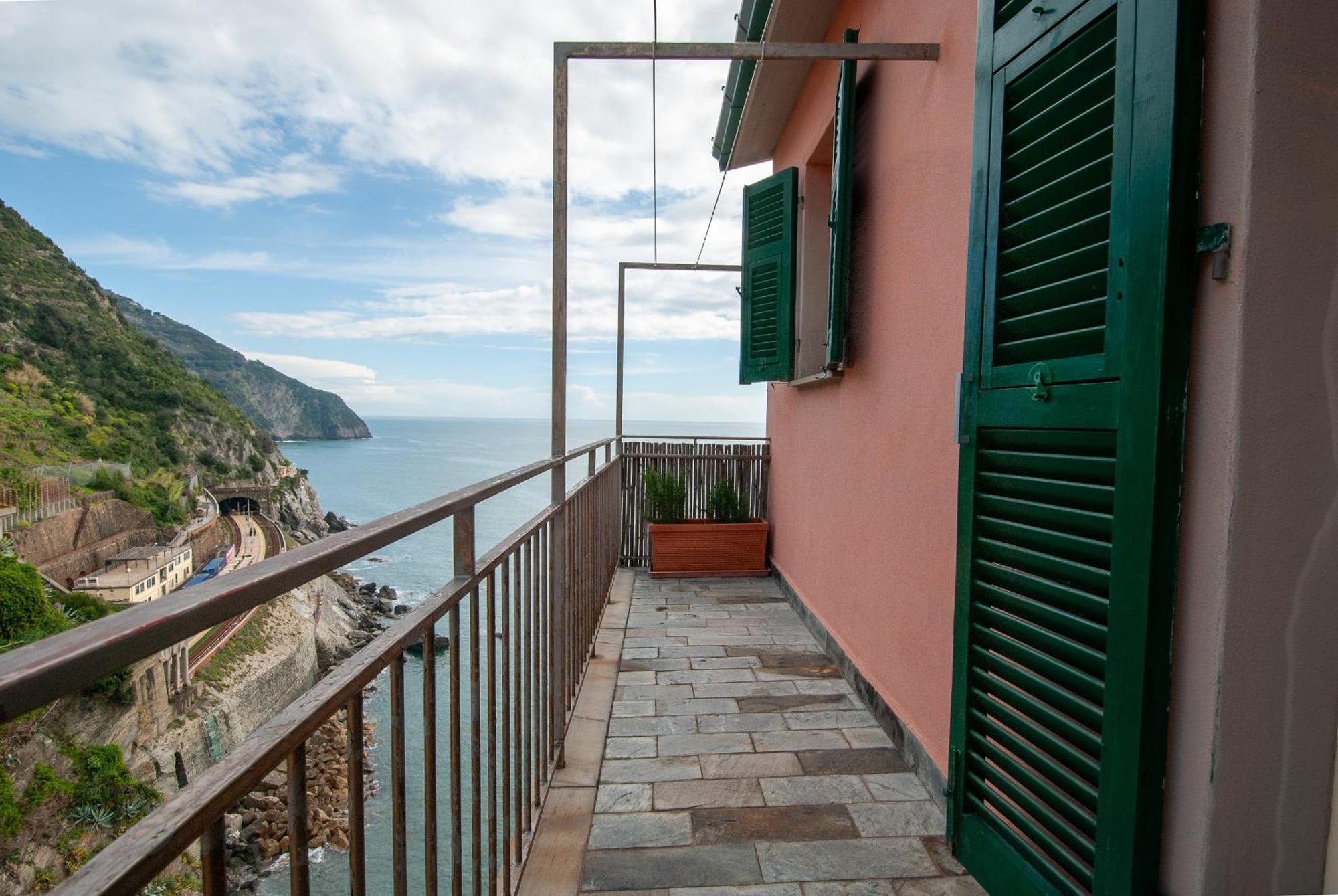 Luxury Seaview Apartments Manarola By Arbaspaa Exterior photo