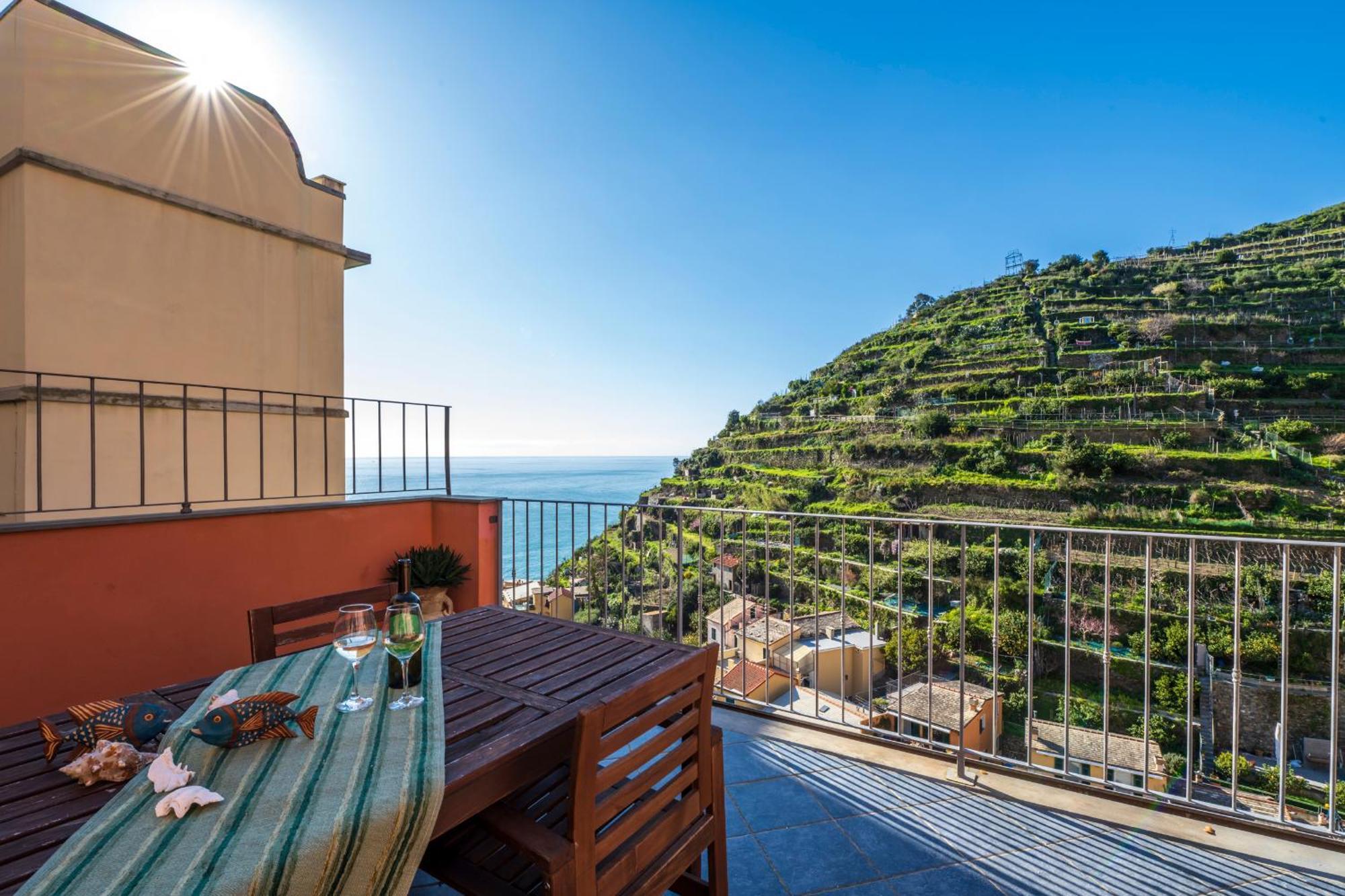 Luxury Seaview Apartments Manarola By Arbaspaa Exterior photo